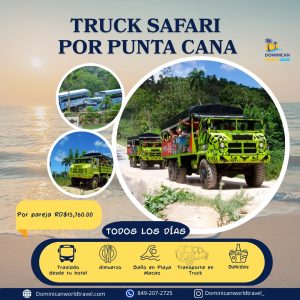 Truck Safari por Punta Cana – Precio por Pareja